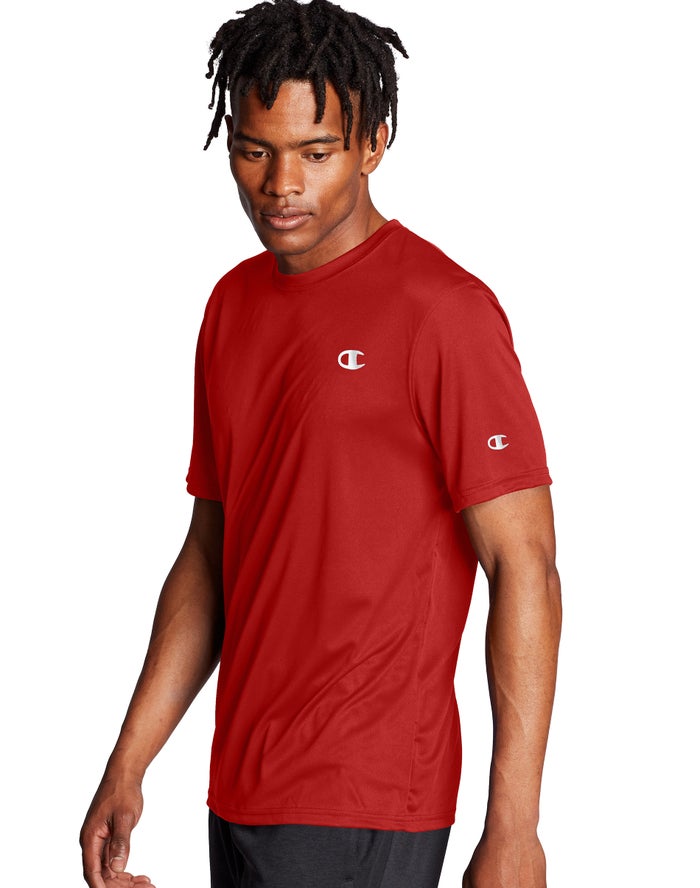 Champion Mens T-Shirt NZ - Double Dry® Red ( 2506-SBCPO )